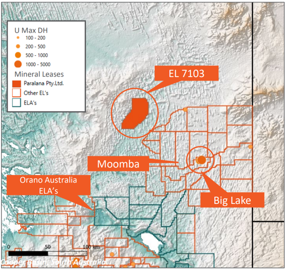 Paralana - EL7130 Cooper Basin